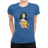 Wonderful Gal - Womens Premium T-Shirts RIPT Apparel Small / Royal