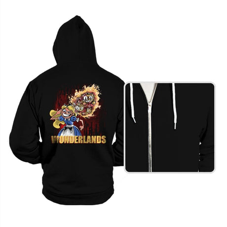 Wonderlands - Hoodies Hoodies RIPT Apparel Small / Black