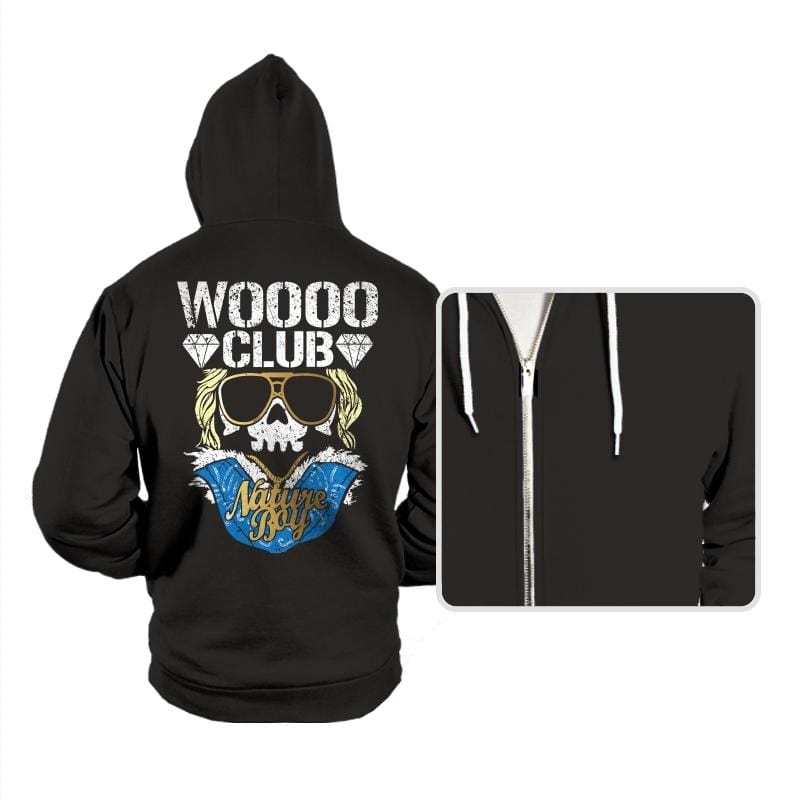 WOO CLUB - Hoodies Hoodies RIPT Apparel Small / Black