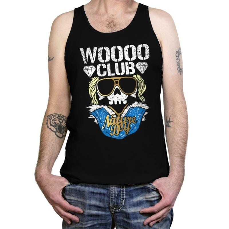 WOO CLUB - Tanktop Tanktop RIPT Apparel X-Small / Black