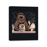 Wookiee Brew - Canvas Wraps Canvas Wraps RIPT Apparel 11x14 / Black