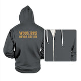 Wookiees Never Say Die - Hoodies Hoodies RIPT Apparel Small / Asphalt