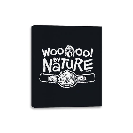 WOOO! By Nature - Canvas Wraps Canvas Wraps RIPT Apparel 8x10 / Black