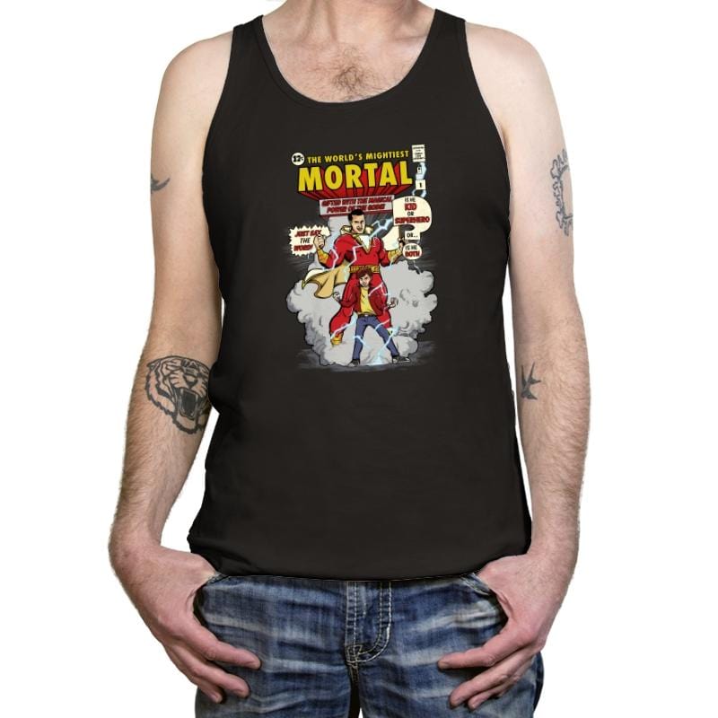 Word's Mightiest Mortal  - Tanktop Tanktop RIPT Apparel