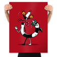 Worm Tail! - Prints Posters RIPT Apparel 18x24 / Red