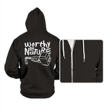 Worthy By Nature - Hoodies Hoodies RIPT Apparel Small / Black