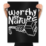 Worthy By Nature - Prints Posters RIPT Apparel 18x24 / Black