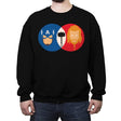 Worthy Heroes - Crew Neck Sweatshirt Crew Neck Sweatshirt RIPT Apparel Small / Black