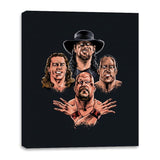 Wrestlers Rhapsody Remix - Canvas Wraps Canvas Wraps RIPT Apparel 16x20 / Black