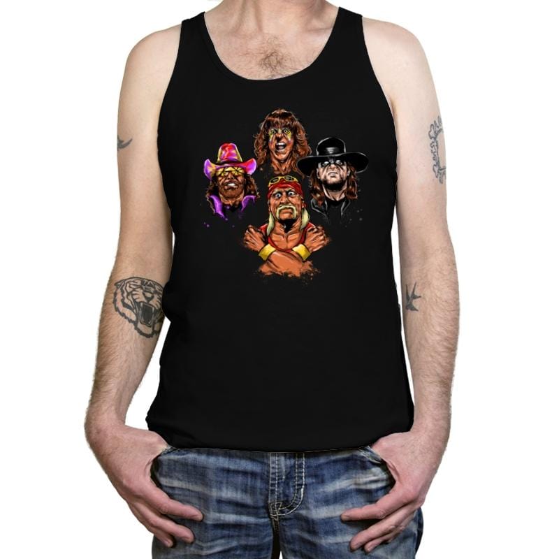 Wrestlers Rhapsody - Tanktop Tanktop RIPT Apparel X-Small / Black