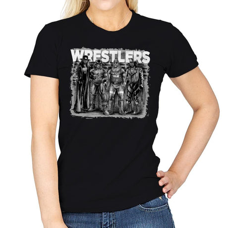 Wrestlers - Womens T-Shirts RIPT Apparel Small / Black