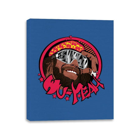 WU-YEAH - Canvas Wraps Canvas Wraps RIPT Apparel 11x14 / Royal