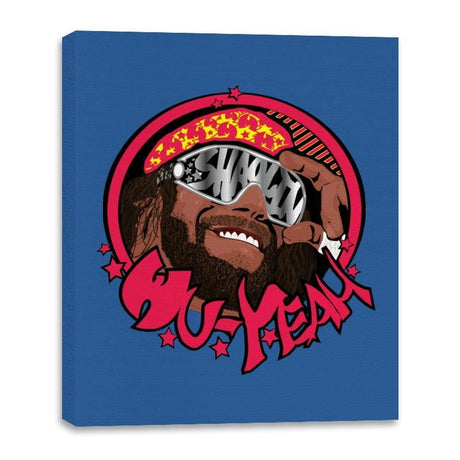 WU-YEAH - Canvas Wraps Canvas Wraps RIPT Apparel 16x20 / Royal