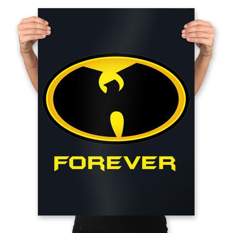 WuForever - Prints Posters RIPT Apparel 18x24 / Black