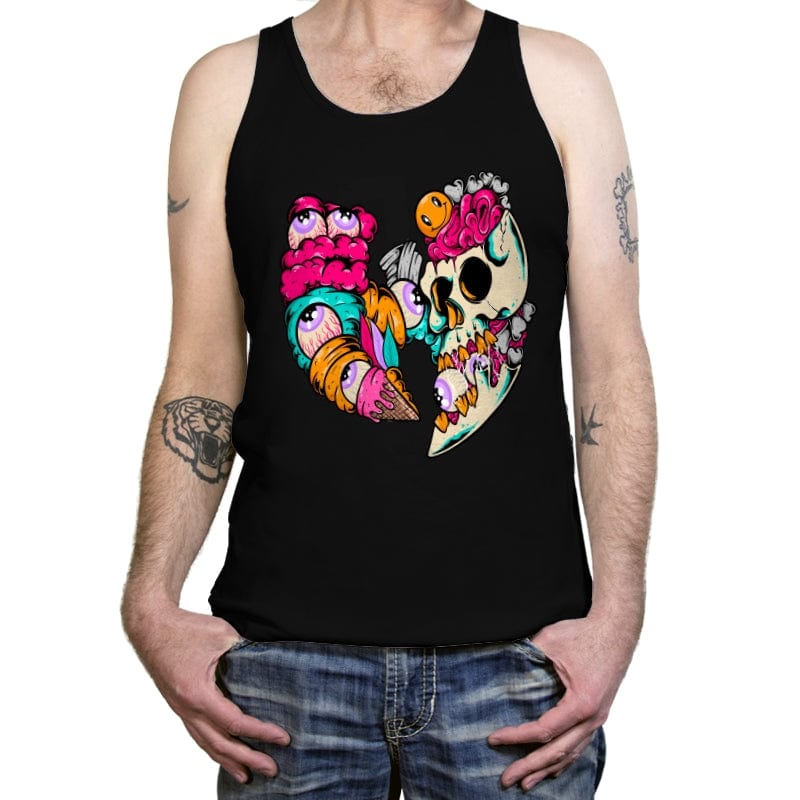 Wutang Eyes Cream Skulls - Tanktop Tanktop RIPT Apparel X-Small / Black