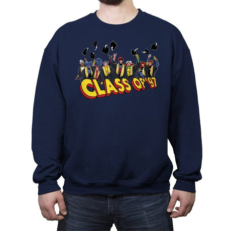 X-Graduation - Crew Neck Sweatshirt Crew Neck Sweatshirt RIPT Apparel Small / Navy