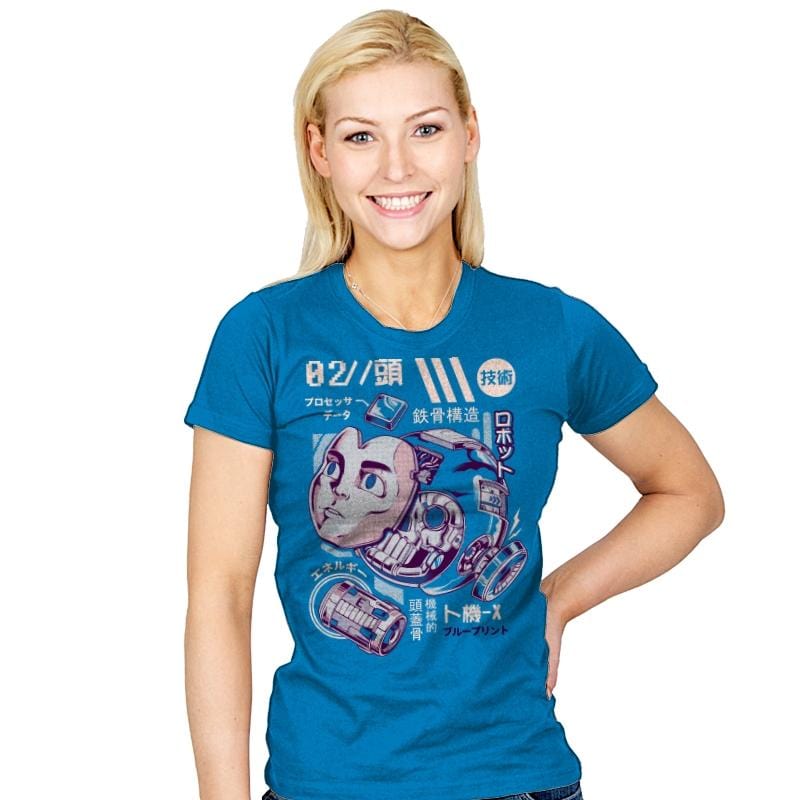 X's head - Womens T-Shirts RIPT Apparel