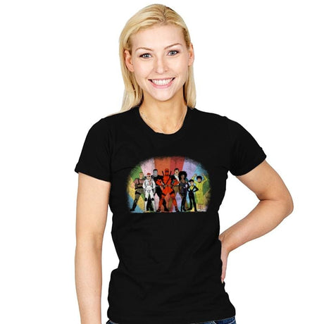 X Super Friends - Womens T-Shirts RIPT Apparel Small / Black