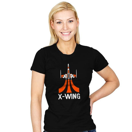 X-Wingtari - Womens T-Shirts RIPT Apparel Small / Black