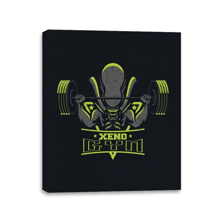 Xeno Gym - Canvas Wraps Canvas Wraps RIPT Apparel 11x14 / Black