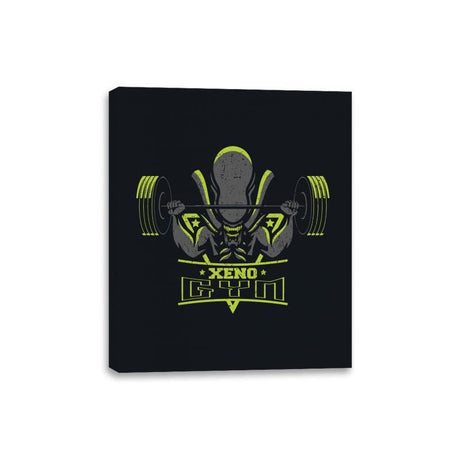 Xeno Gym - Canvas Wraps Canvas Wraps RIPT Apparel 8x10 / Black