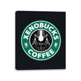 Xenobucks Coffee - Canvas Wraps Canvas Wraps RIPT Apparel 11x14 / Black