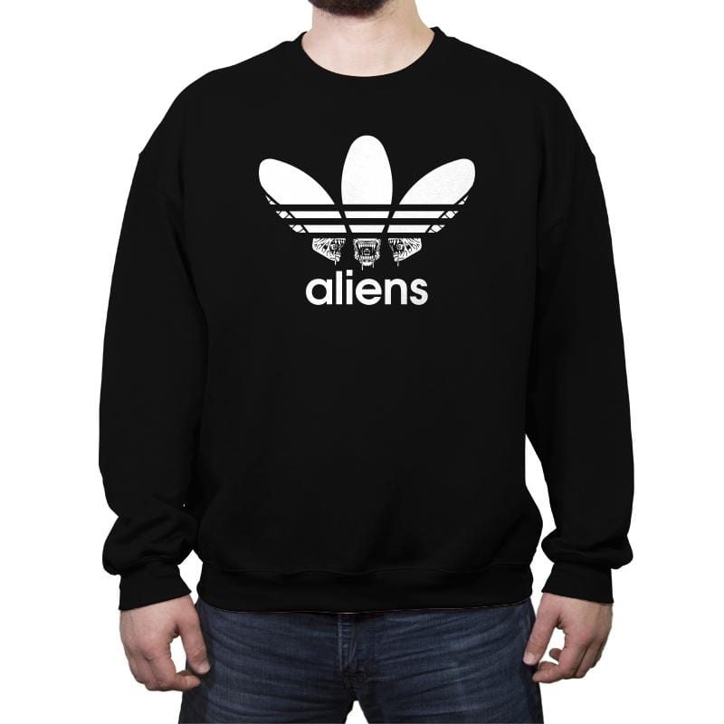 Xenodas - Crew Neck Sweatshirt Crew Neck Sweatshirt RIPT Apparel Small / Black