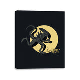 Xenomorph Adventures - Canvas Wraps Canvas Wraps RIPT Apparel 11x14 / Black