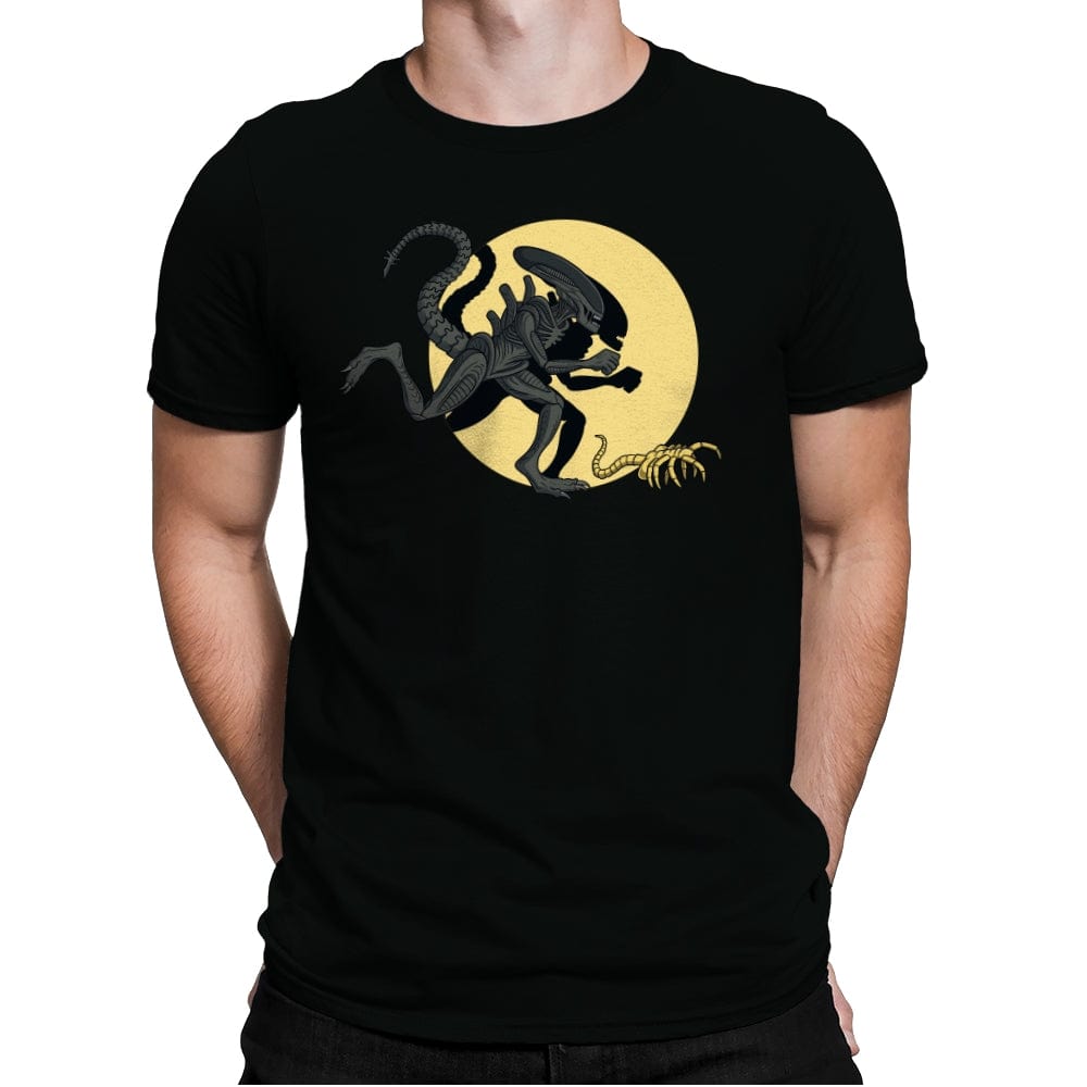 Xenomorph Adventures - Mens Premium T-Shirts RIPT Apparel Small / Black