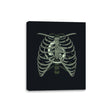 Xenomorph in (your) Chest - Canvas Wraps Canvas Wraps RIPT Apparel 8x10 / Black