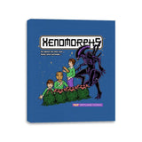 Xenomorphs Book - Canvas Wraps Canvas Wraps RIPT Apparel 11x14 / Royal