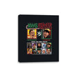 Xmas Fighter - Home Alone - Canvas Wraps Canvas Wraps RIPT Apparel 8x10 / Black