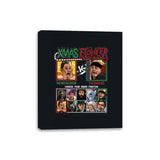 Xmas Fighter - Home Alone - Canvas Wraps Canvas Wraps RIPT Apparel 8x10 / Black