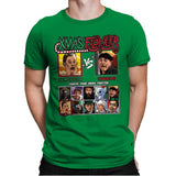 Xmas Fighter - Home Alone - Mens Premium T-Shirts RIPT Apparel Small / Kelly