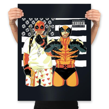 Xplosia - Prints Posters RIPT Apparel 18x24 / Black