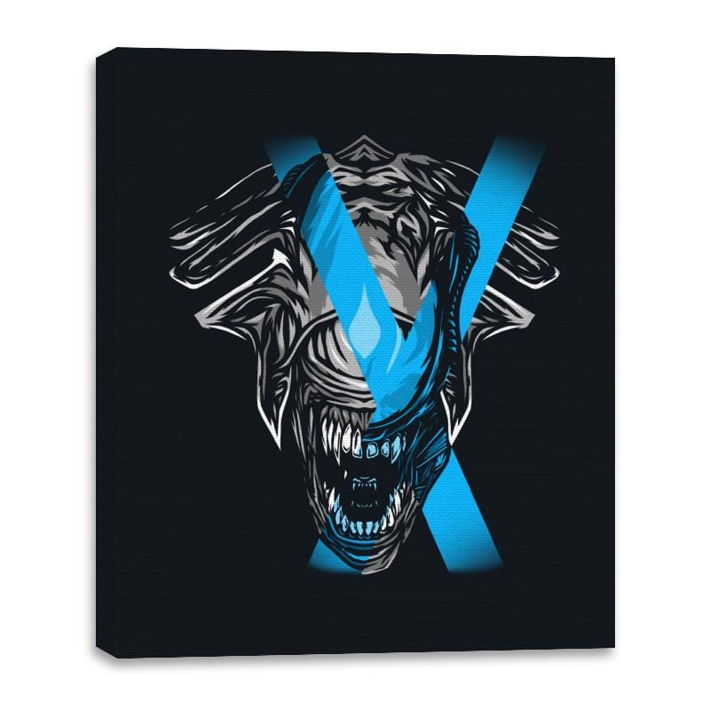 Xtermination - Canvas Wraps Canvas Wraps RIPT Apparel 16x20 / Black