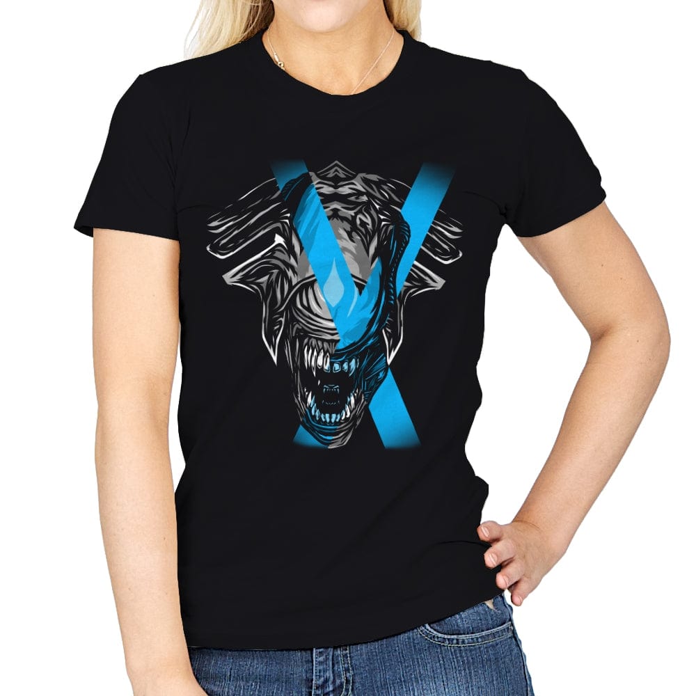 Xtermination - Womens T-Shirts RIPT Apparel Small / Black