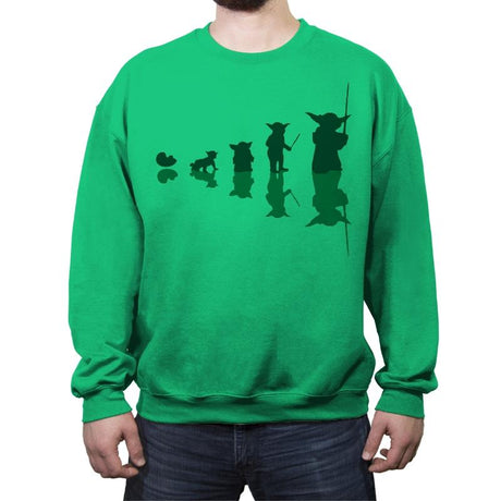 Y Evolution - Crew Neck Sweatshirt Crew Neck Sweatshirt RIPT Apparel Small / Irish Green