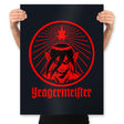 Yaegermeister - Prints Posters RIPT Apparel 18x24 / Black