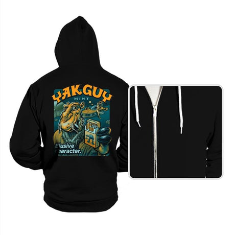 Yak Guy Mint - Hoodies Hoodies RIPT Apparel Small / Black