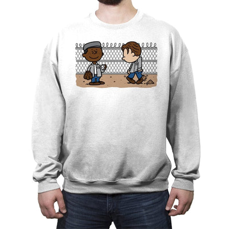 Yard Pals! - Crew Neck Sweatshirt Crew Neck Sweatshirt RIPT Apparel Small / White