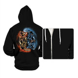 Yin Yang Kombat - Hoodies Hoodies RIPT Apparel