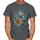 Ying Yang Koi - Mens T-Shirts RIPT Apparel