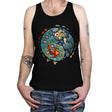 Ying Yang Koi - Tanktop Tanktop RIPT Apparel X-Small / Black