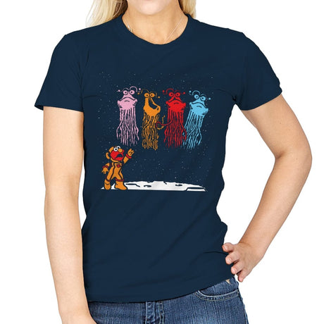 Yip Man - Womens T-Shirts RIPT Apparel Small / Navy