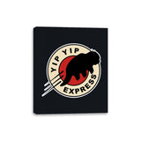 Yip Yip Express - Canvas Wraps Canvas Wraps RIPT Apparel 8x10 / Black