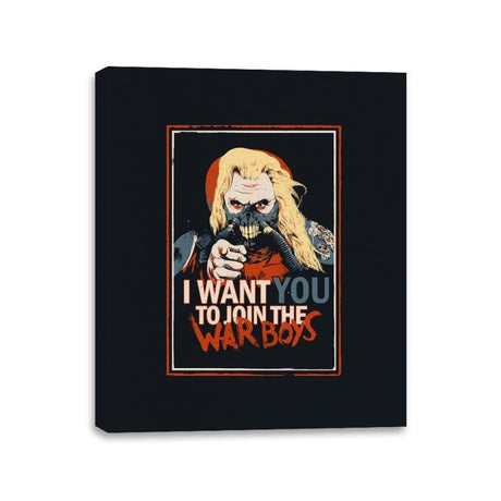 Yo Joe! - Canvas Wraps Canvas Wraps RIPT Apparel 11x14 / Black