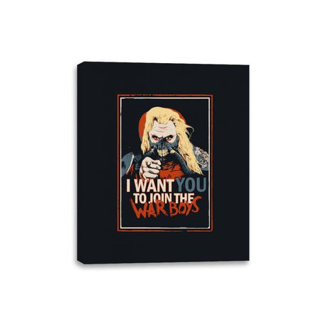 Yo Joe! - Canvas Wraps Canvas Wraps RIPT Apparel 8x10 / Black