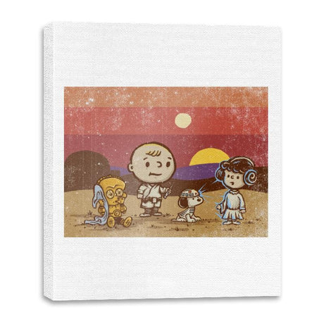 You Are My Only Hope - Canvas Wraps Canvas Wraps RIPT Apparel 16x20 / White