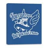 You Can Run - Canvas Wraps Canvas Wraps RIPT Apparel 16x20 / Royal